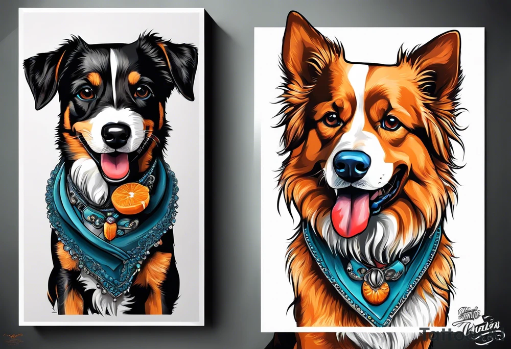 Celebrates my dog Clementine tattoo idea