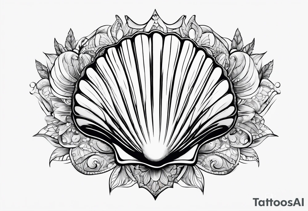 Natilaus shell tattoo idea