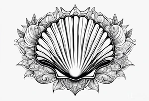 Natilaus shell tattoo idea