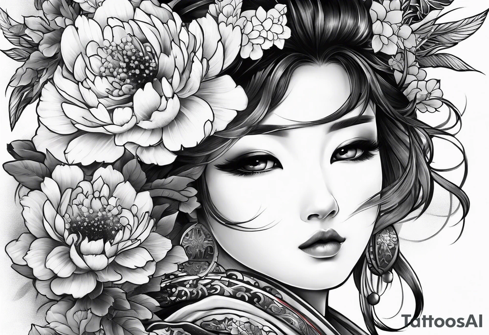 Japanese theme on forearm for men tattoo idea Japanese theme on forearm for men tattoo idea