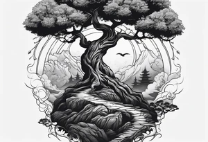 Deku tree tattoo idea