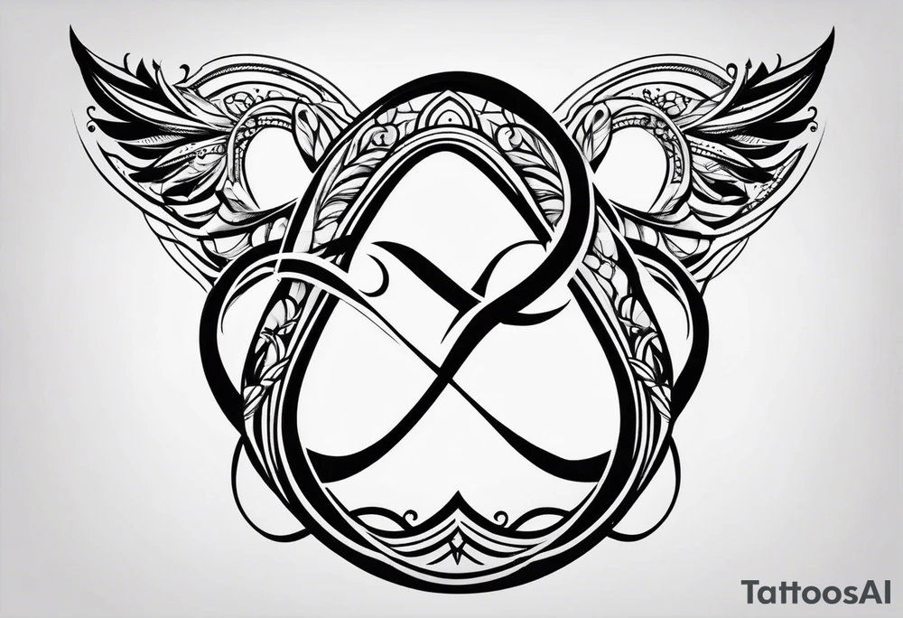 Simple Infinity symbol tattoo idea