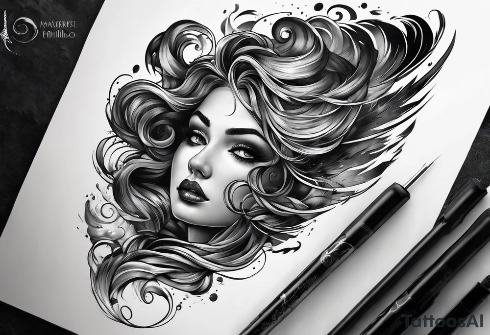 Tornado tattoo idea