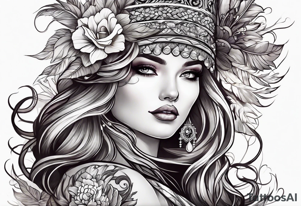 Beauty tattoo idea