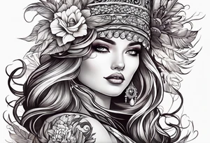 Beauty tattoo idea