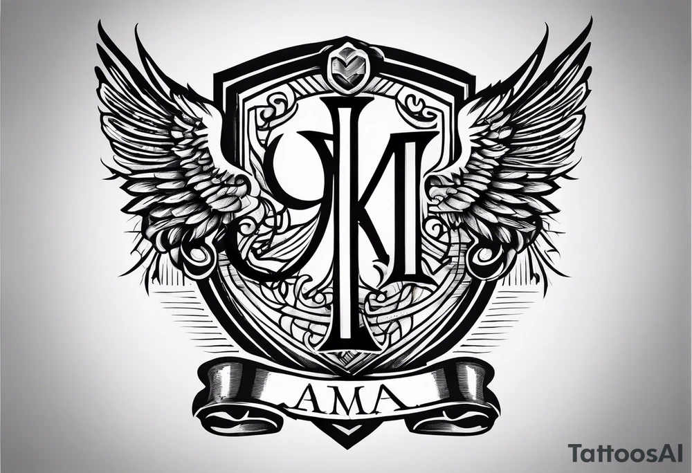 Letters ALA GAA
Roman Numeral
Simple tattoo idea