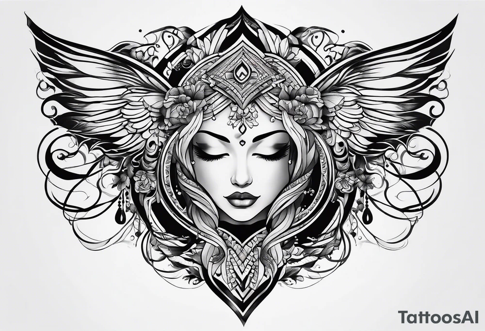 Infinite love tattoo idea