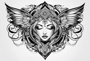 Infinite love tattoo idea