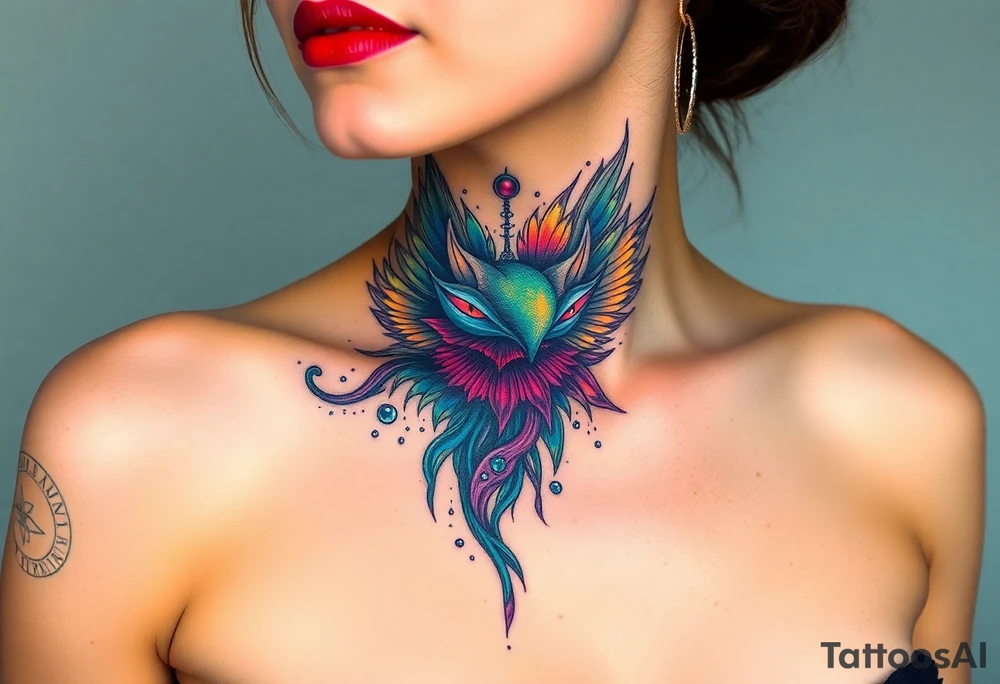 A tatuagem deve expressar força, liberdade e conexão com a multiplicidade da vida, incorporando elementos abstratos e fluidos, com linhas que sugiram movimento e transformação contínua. Evite clichês e busque um design original e significativo. tattoo idea