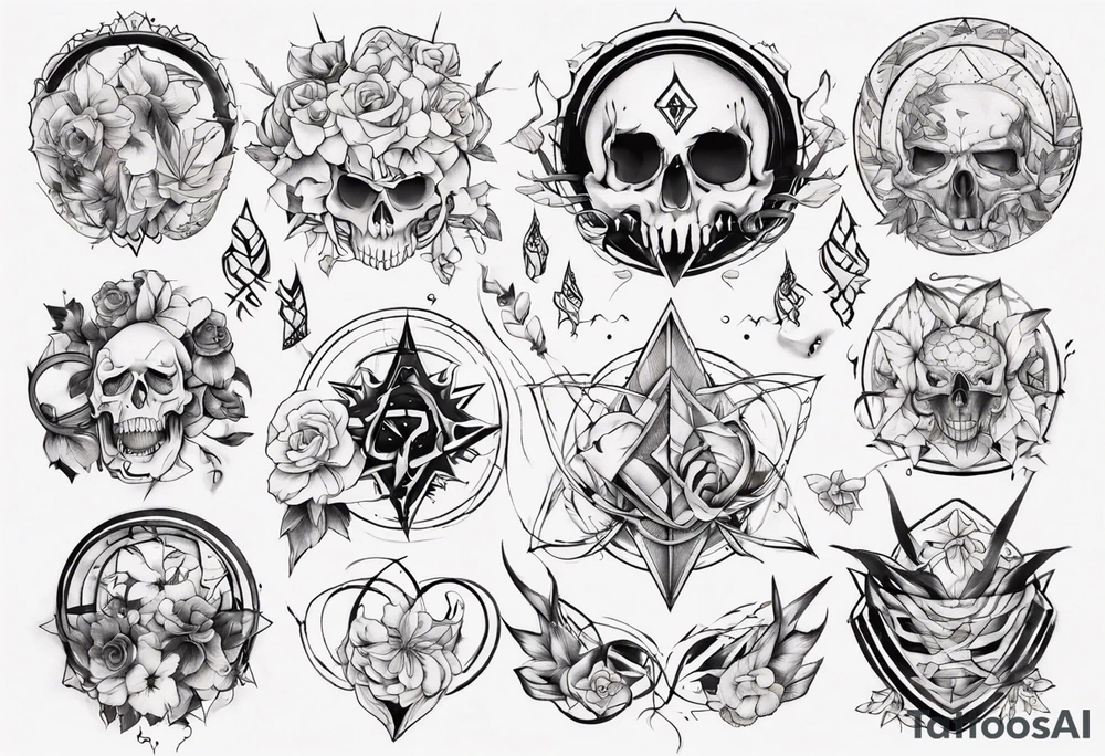 line tattoo tattoo idea