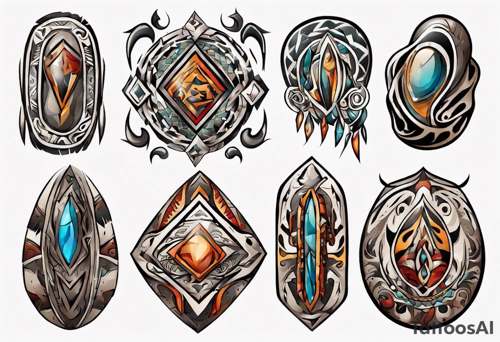 Stones tattoo idea