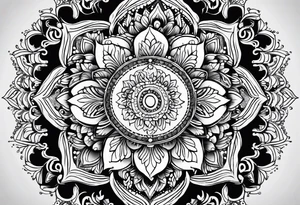 Mandala tattoo idea