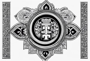 greek orthodox tattoo idea