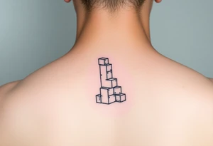 luca with building blocks tattoo idea