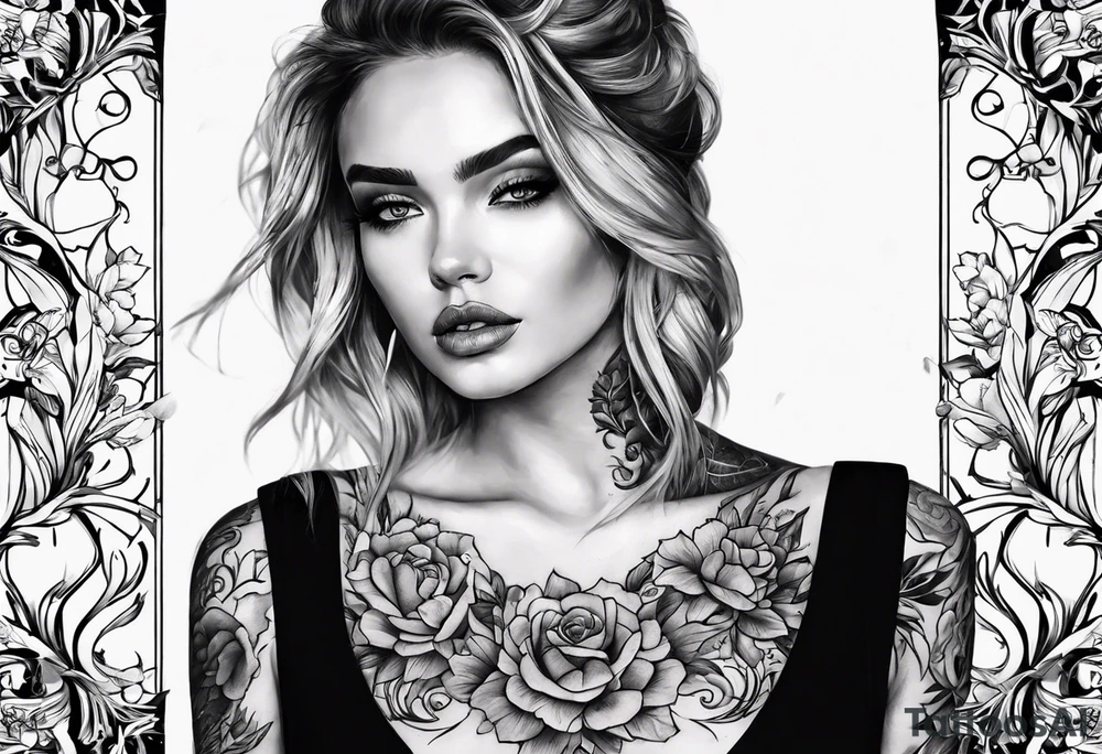 Let our Scars Fall in Love tattoo idea