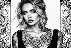 Let our Scars Fall in Love tattoo idea