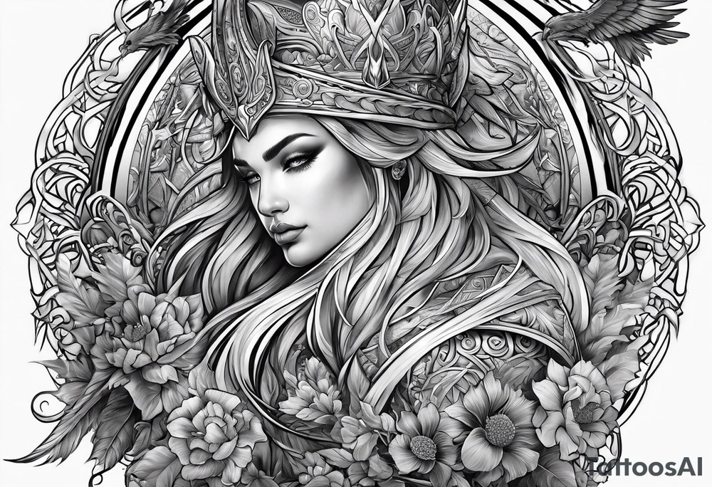 Valhalla heaven tattoo idea