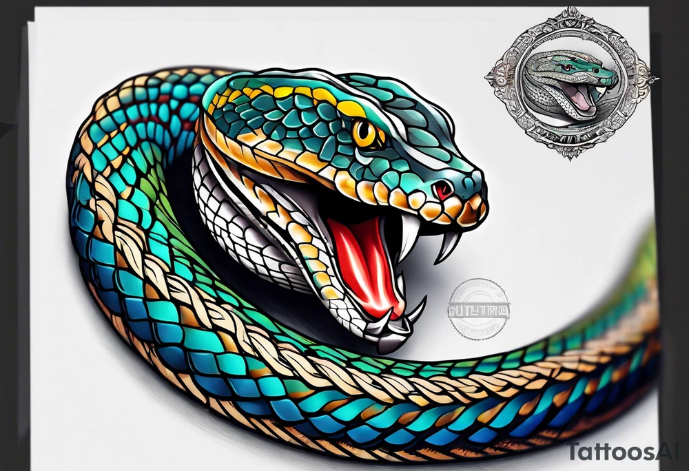 Snake tattoo idea