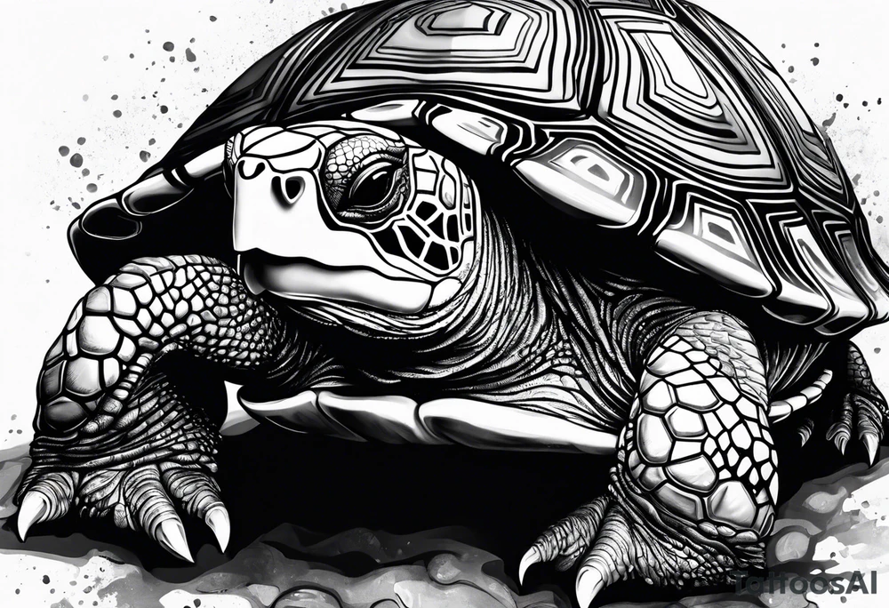 Turtle tattoo idea