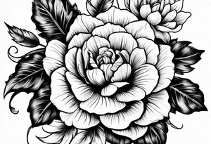 Birth Month Flowers tattoo idea