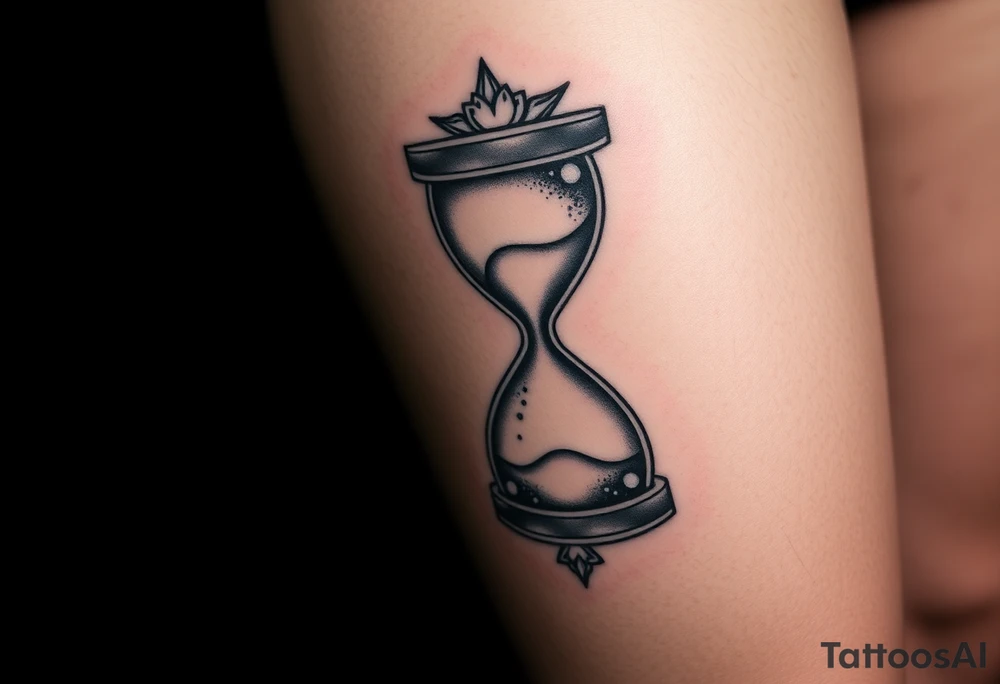 hourglass tattoo idea
