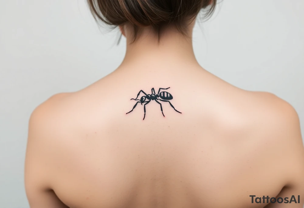 ant tattoo idea