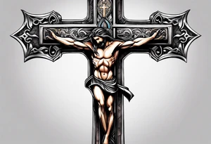 Santiago cross tattoo idea