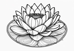 Victoria amazonica tattoo idea