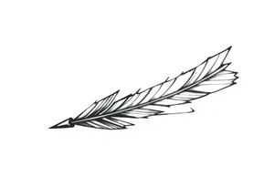 one  arrow tattoo idea