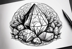 Wishing rocks tattoo idea
