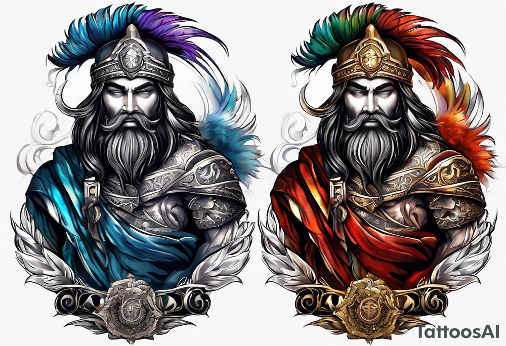 warrior for Christ tattoo idea