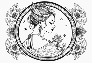 Lady dian seven deadly sins tattoo idea