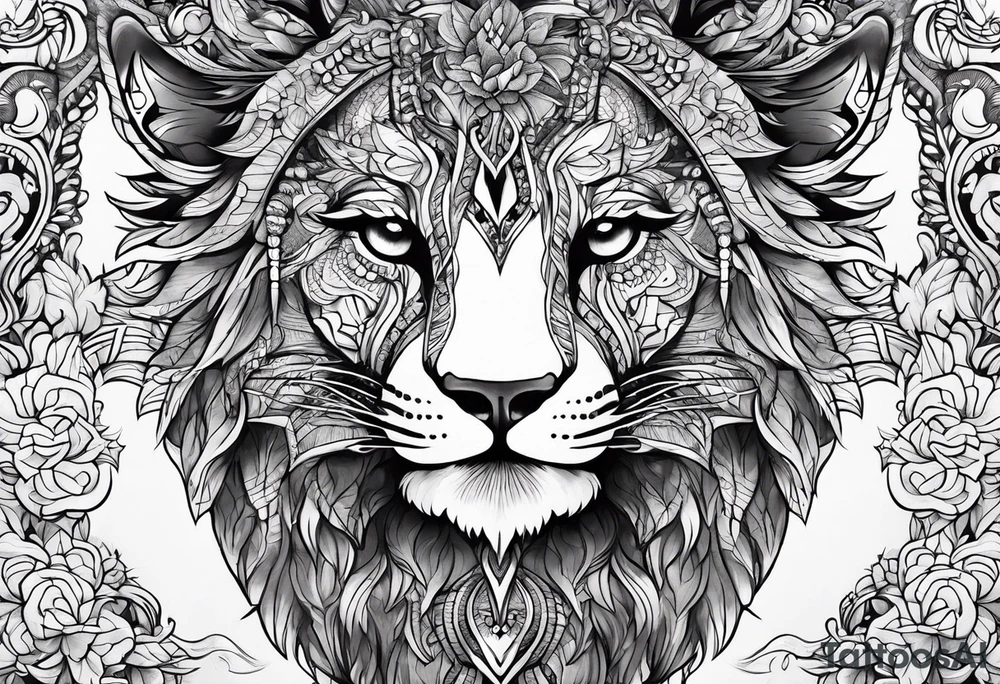 bark tattoo idea