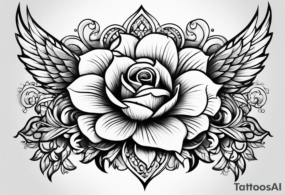 Horizontal Band tattoo idea