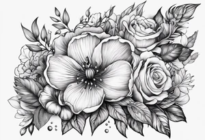 O nome semilly com letra bonita e chique tattoo idea
