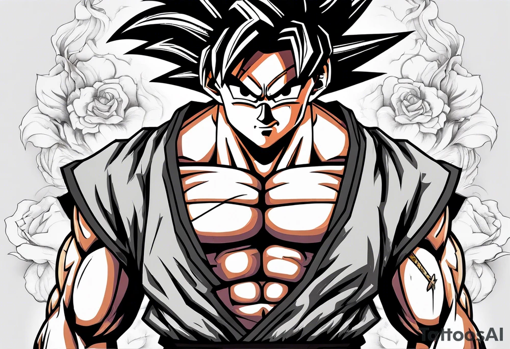 Son Goku death tattoo idea