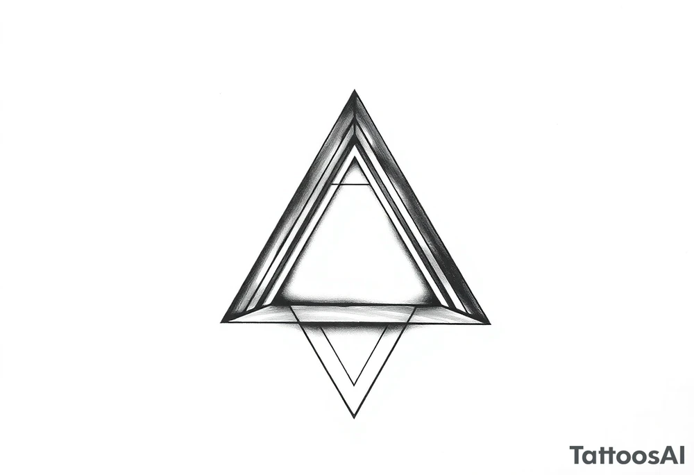 I want three triangles that overlap each other tattoo idea I want three triangles that overlap each other tattoo idea