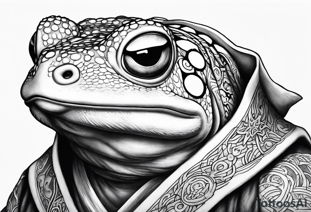 Jiraiya Naruto Gamakichi toad tattoo idea