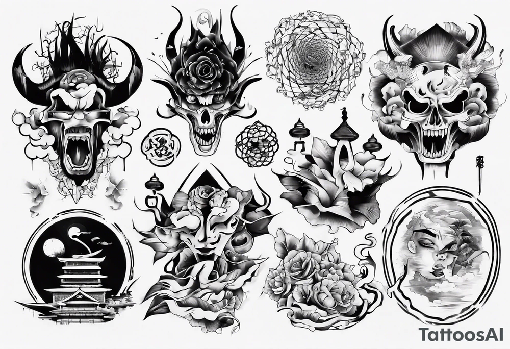 Cofussion, madness nothing is real tattoo idea