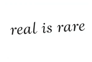 real is rare tattoo idea