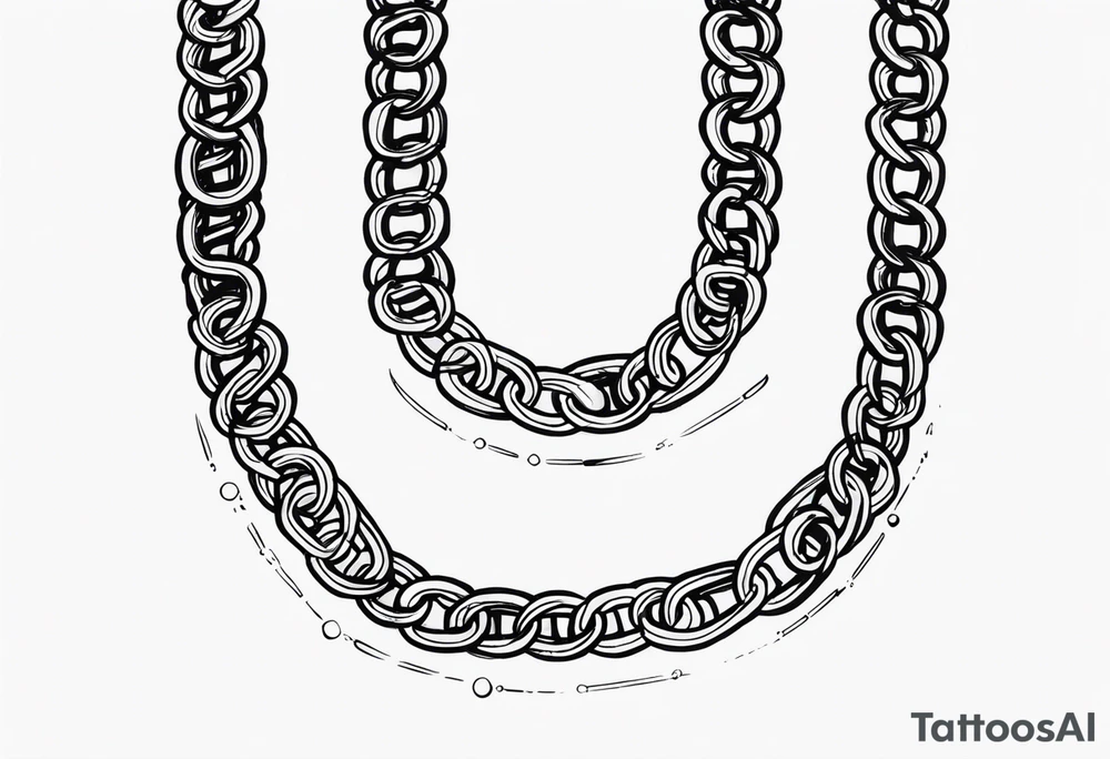 chains tattoo idea