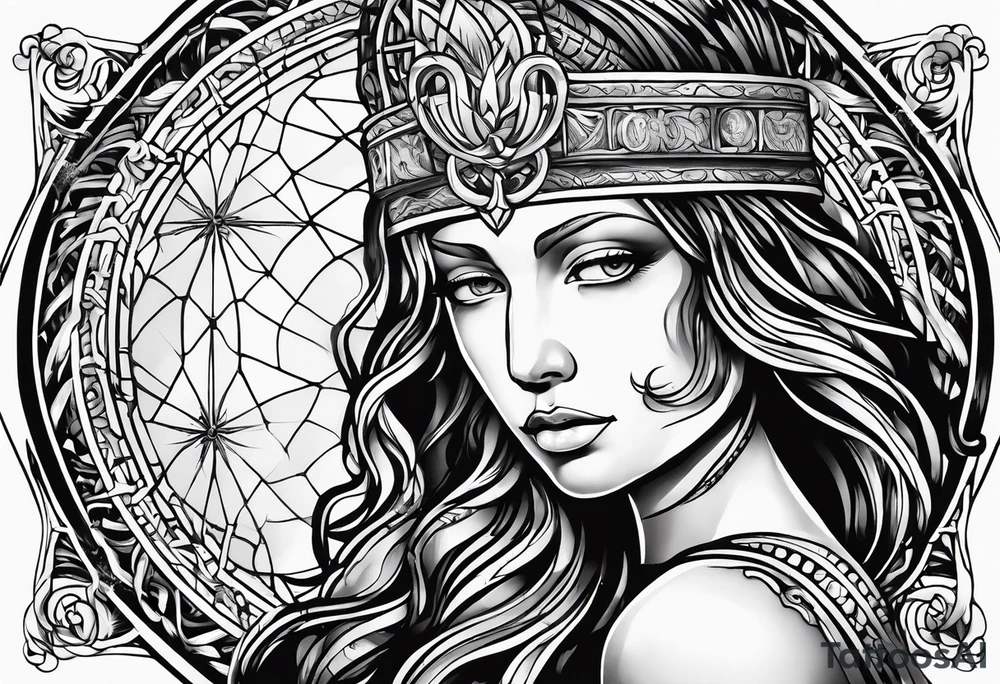 The symbol of Matthias in the bible tattoo idea