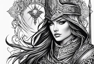 Christian Knights tattoo idea