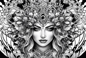 Pain healing tattoo idea