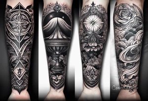forearm sleeve tattoo idea