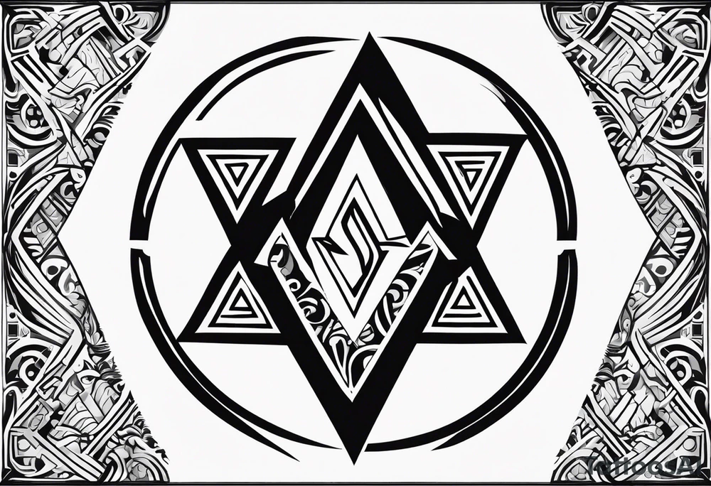 Valhalla sword shield valknut shield tattoo idea