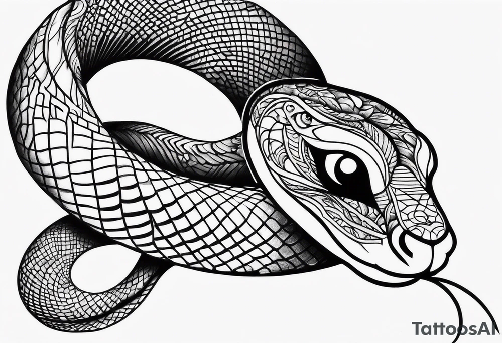 Snake tattoo idea