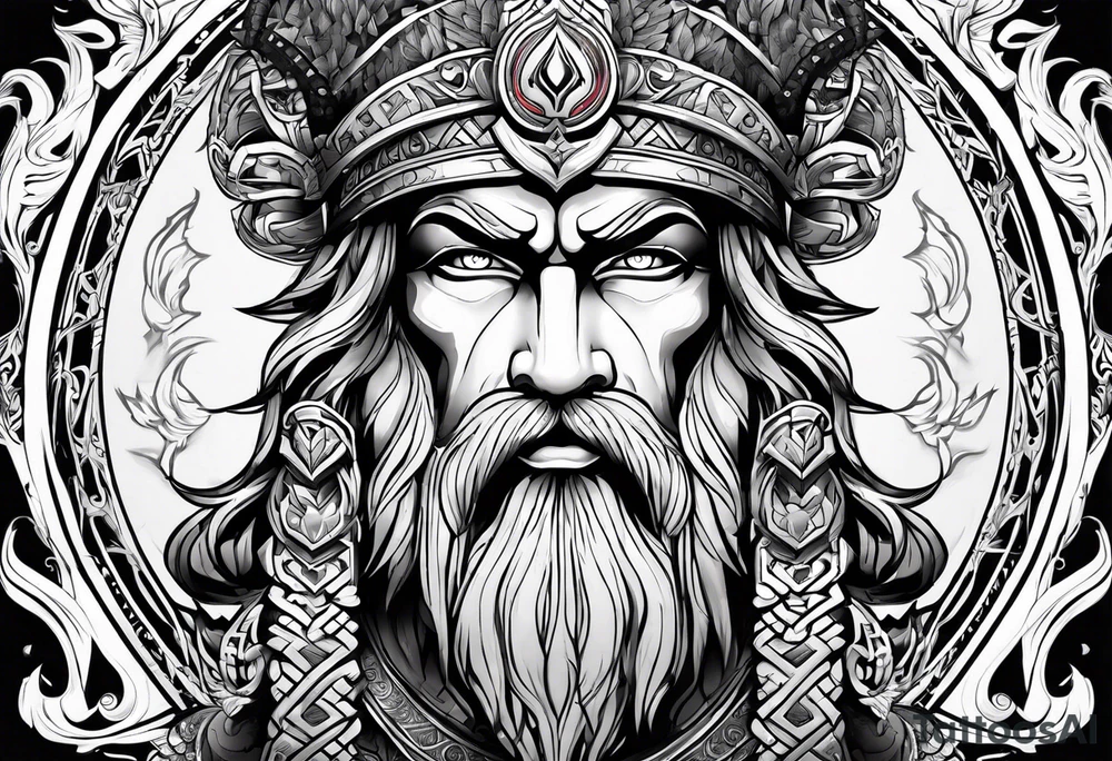 General zeus tattoo idea