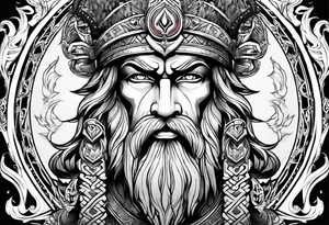 General zeus tattoo idea