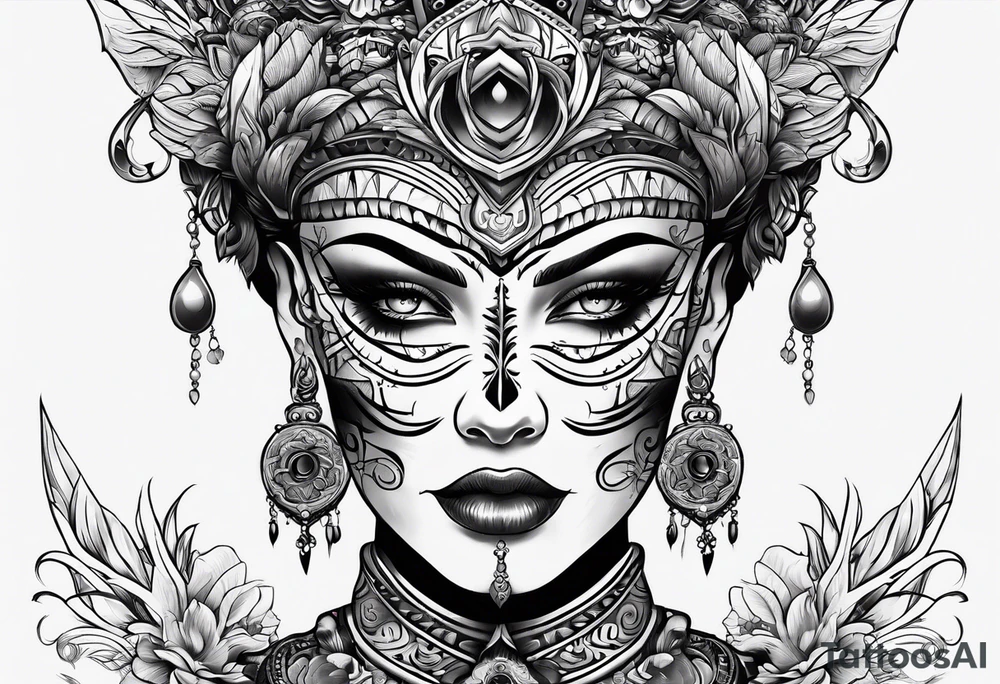 Horror tattoo idea